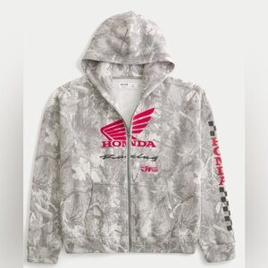 Honda Racing Zip Up Hoodie